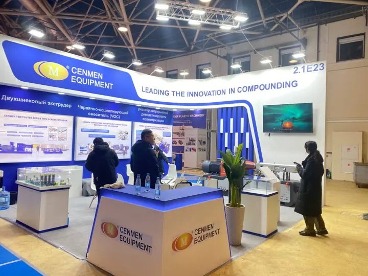 Cenmen Equipment exhibition stand